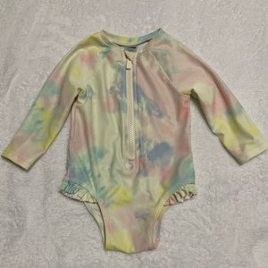 Old Navy Swimsuit UPF 50 6-12m